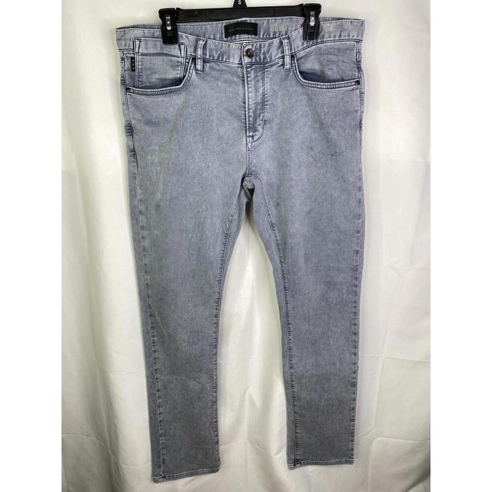 John Varvatos USA Pants Mens 34 Light Blue Bowery Straight Fit Pants
